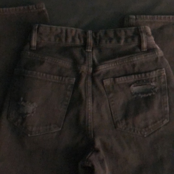 Black ripped 90’s Boyfriend jeans - Picture 4 of 5